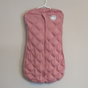 Dreamland Baby Dream Weighted Sleep Swaddle Sack In Dusty Rose Pink - 0-6 Months